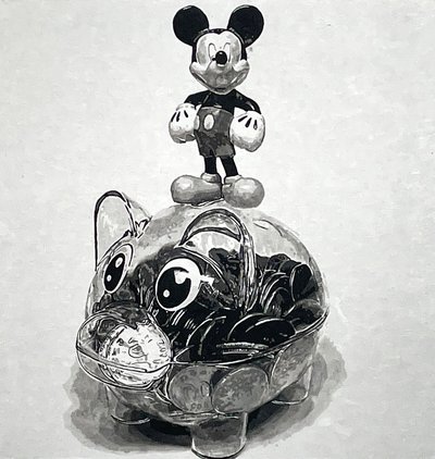 유병록, 미키마우스와 돼지저금통