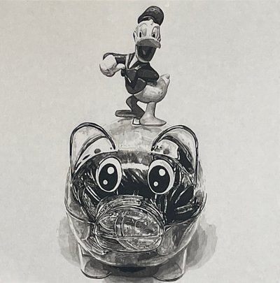 유병록, 도널드덕과 돼지저금통