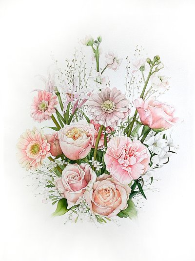 김영신, 꽃으로 전하는 따스함