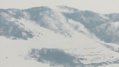 한석봉, 눈내린 산골