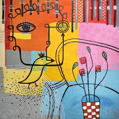 김연욱, 나의 거실에서의 행복한 시간의 기억을 떠올리며