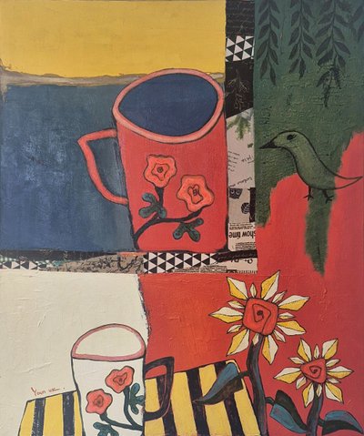 김연욱, 컵과 해바라기