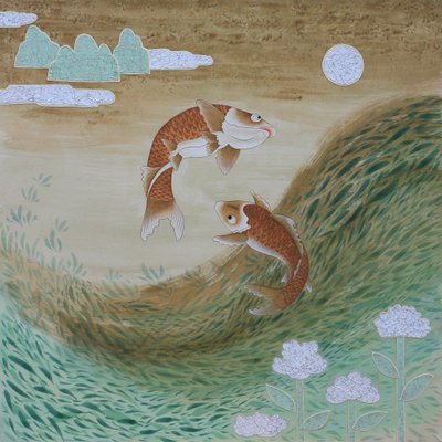 안선영, 월광어변성룡도