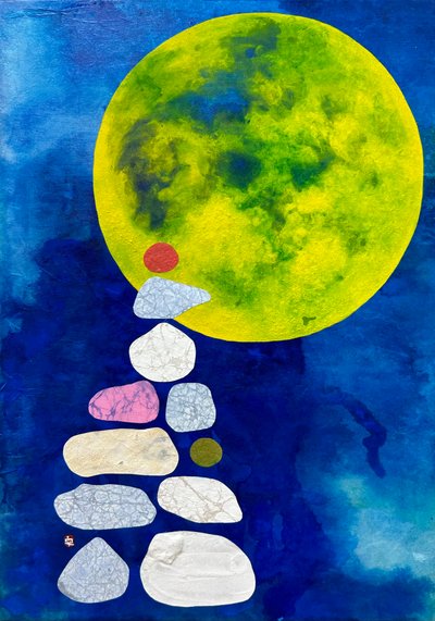 안선영, Blue Hour_달과 나 04