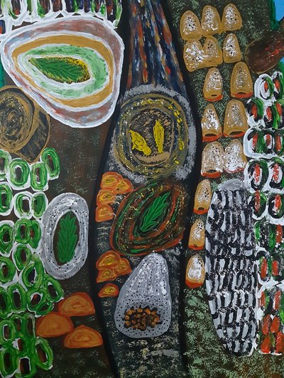 칼파 김영수, 나무 안의 공생