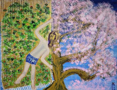 칼파 김영수, 창밖의 벚꽃나무