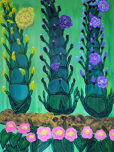 칼파 김영수, 행운의 마디 선인장