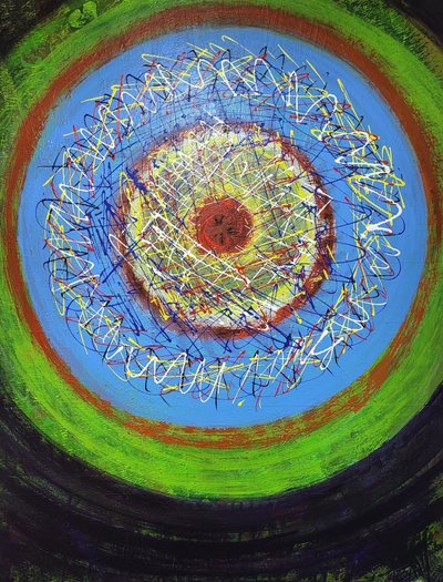 칼파 김영수, 하늘의 완성(서클추상화)