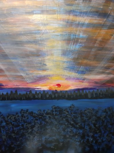 칼파 김영수, 일출 과 강