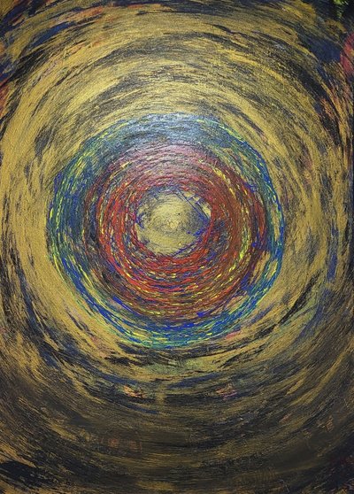 칼파 김영수, 노을의 탄생(서클추상화)