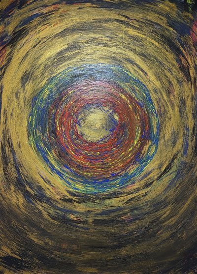 칼파 김영수, 노을의 탄생(서클추상화)