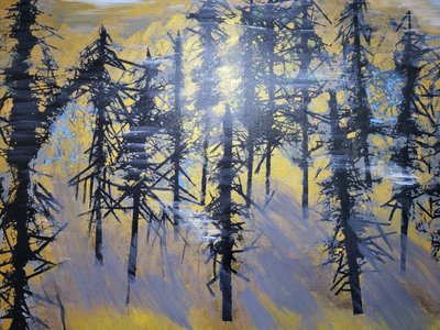 칼파 김영수, 고독한 나무