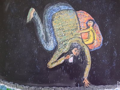 칼파 김영수, 고통의 시간-남편을 보내고