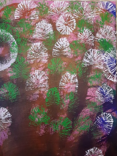 칼파 김영수, 나무 (추상)