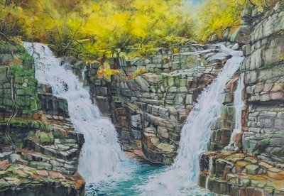 강은주, 두타산 쌍폭포