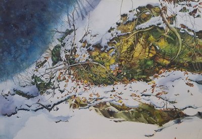 강은주, 겨울 산 기슭
