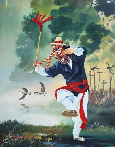 한상훈, K-traditional Dance-말뚝이춤01