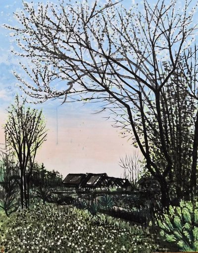 박찬응, 해질녁, 르 클로데페(Le Clos des Fees)