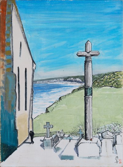 박찬응, 언덕위에서 (Varengeville sur mer)