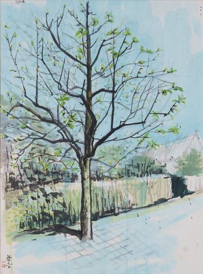 박찬응, 봄나무,  클로데페(Le Clos des Fees)