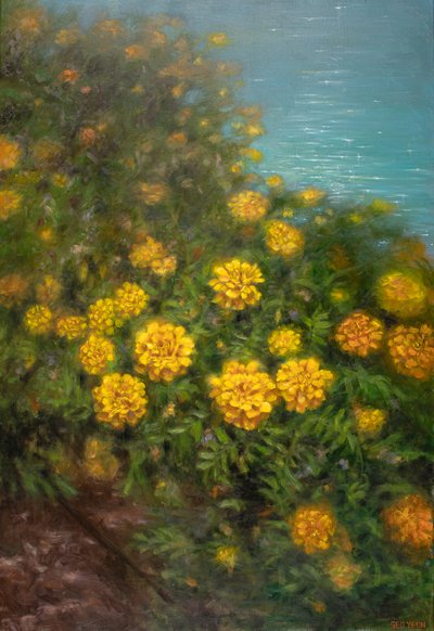전서연, 노란 꽃밭 (Field of yellow flowers)